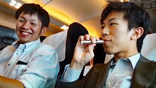 【喫煙車】大富豪系サラリーマンにグリーン車をおごってもらった6/30-03