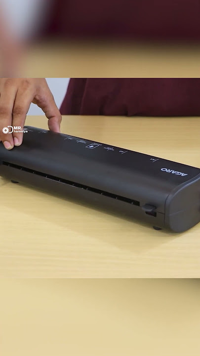 AGARO Signature A4 LaminationLaminating Machine full review