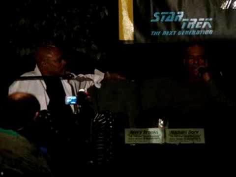 DragonCon 2008 - Star Trek - Avery Brooks and Mich...