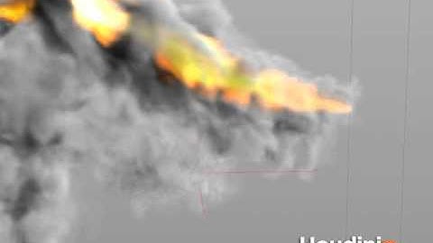 Houdini Flamethrower Test