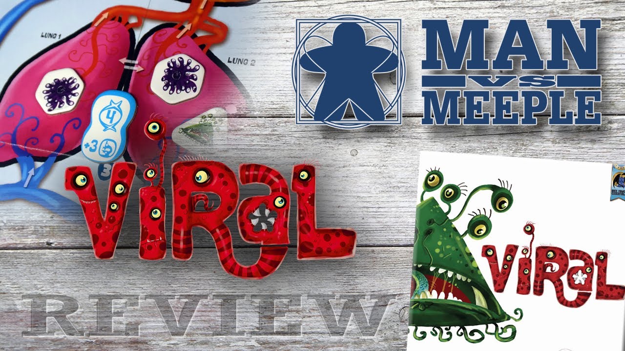 VIRAL (Arcane Wonders) Review by Man Vs Meeple