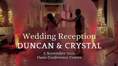 Wedding Reception | Duncan & Crystal | Oasis Confe...