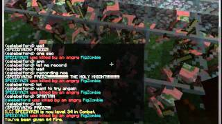 Minecraft Training With Zombiepig Man