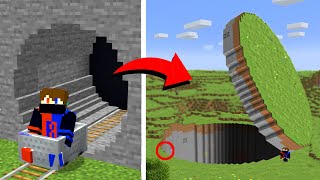 Testing 1000 IQ Secret Bases in Minecraft