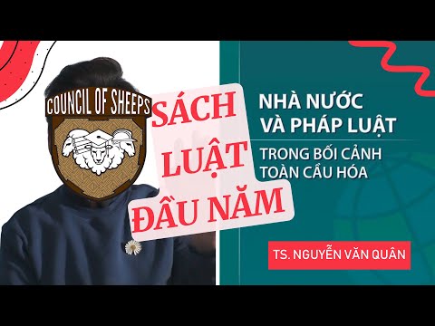 nhà sách chuyên bán sách luật Update NHÀ NƯỚC VÀ PHÁP LUẬT TRONG TOÀN CẦU HOÁ | Review Sách (và TẶNG SÁCH) | HỘI ĐỒNG CỪU