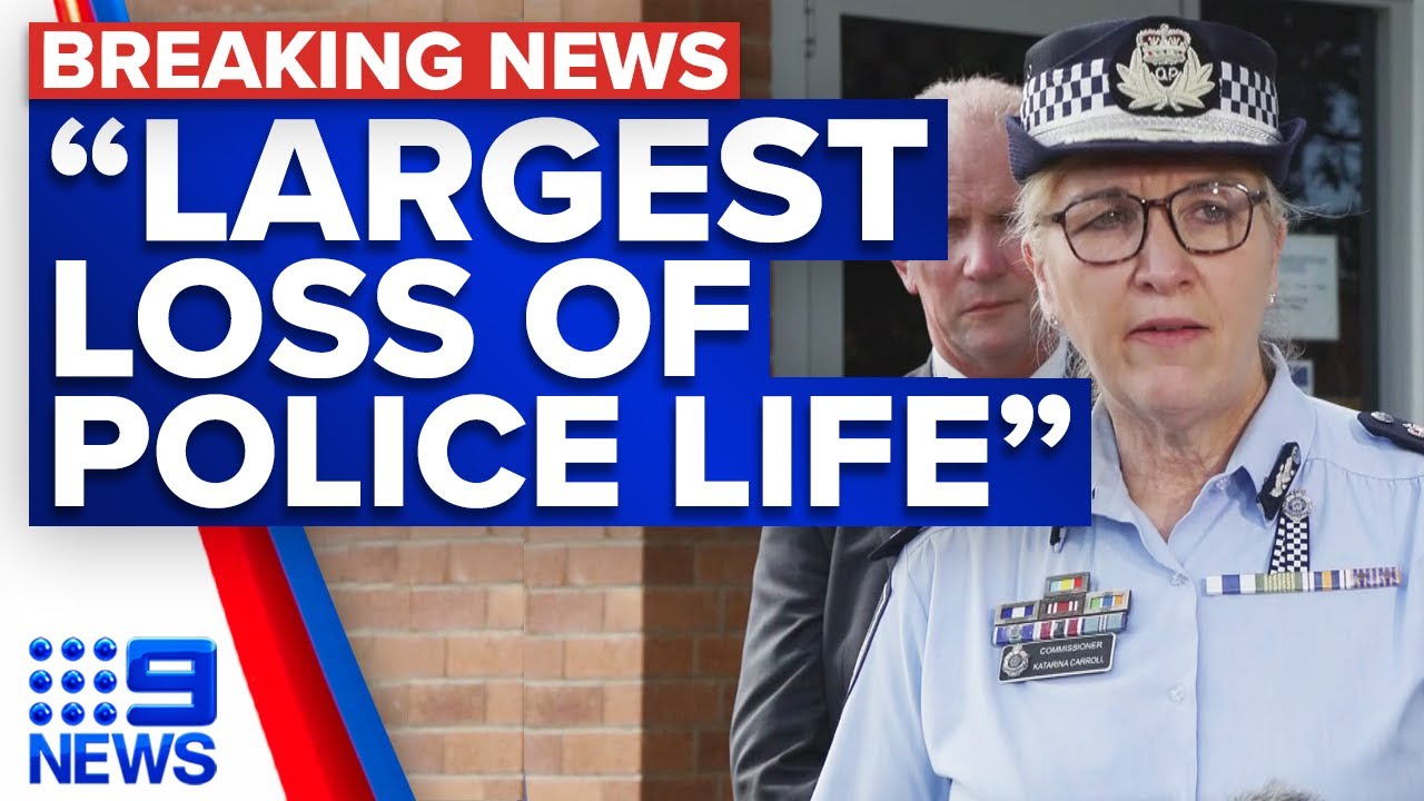 Queensland Police on fatal shooting at Wieambilla | 9 News Australia ...