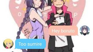 Boruto Text Sumire