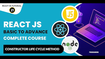 React Tutorial In Hindi #21: React Constructor Lifecycle Methods Tutorial | React JS Tutorial