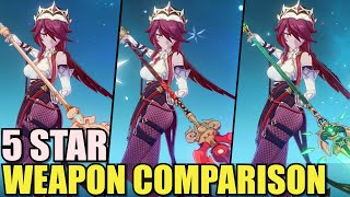 BEST 5 STAR WEAPON For Rosaria ?  | Genshin Impact