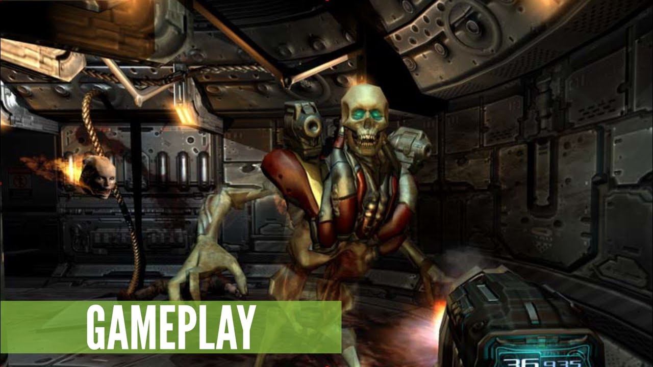 Doom 3 Running On Oculus 2 -- 25 Minutes Of Gameplay - YouTube