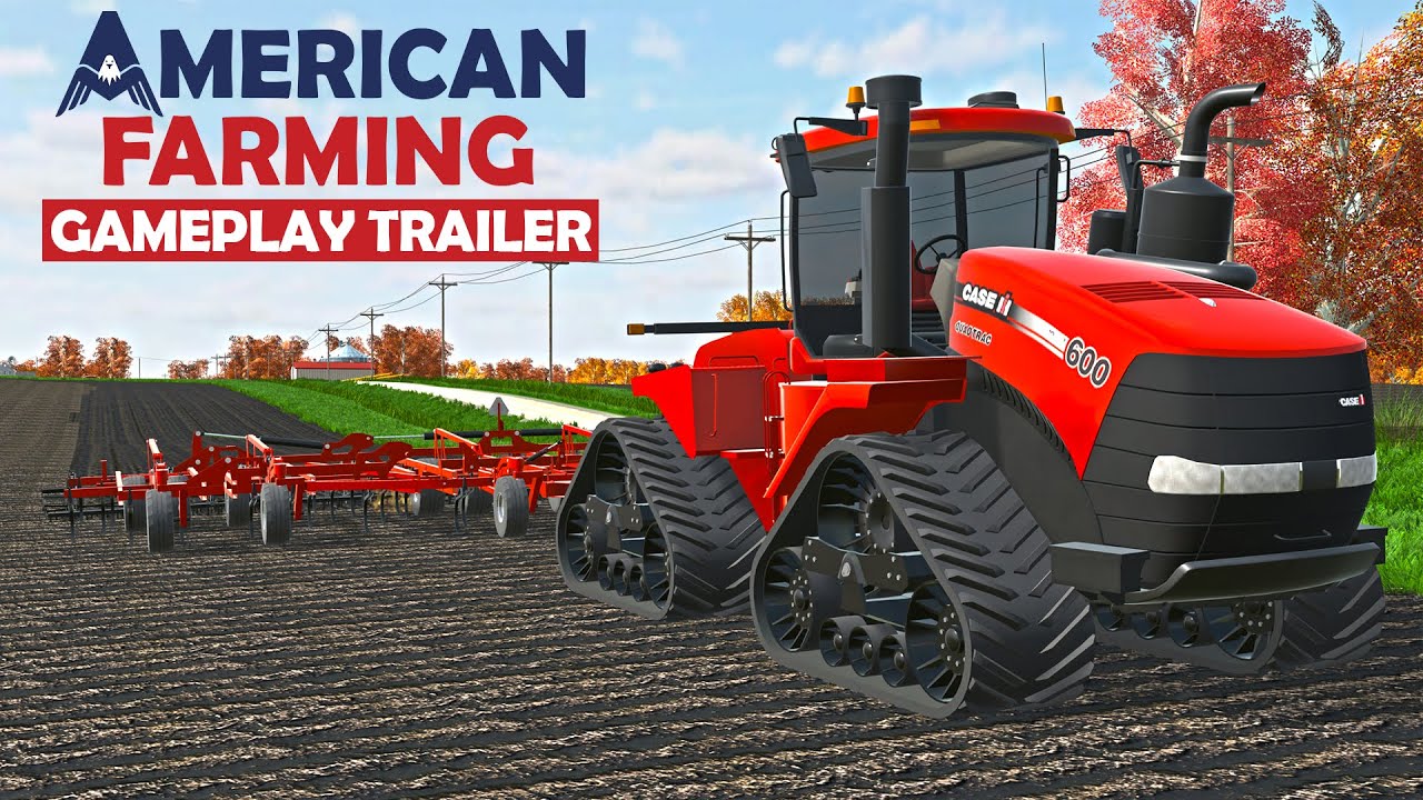 NOVO JOGO REALISTA DE FAZENDA PARA ANDROID E IOS - AMERICAN FARMING 