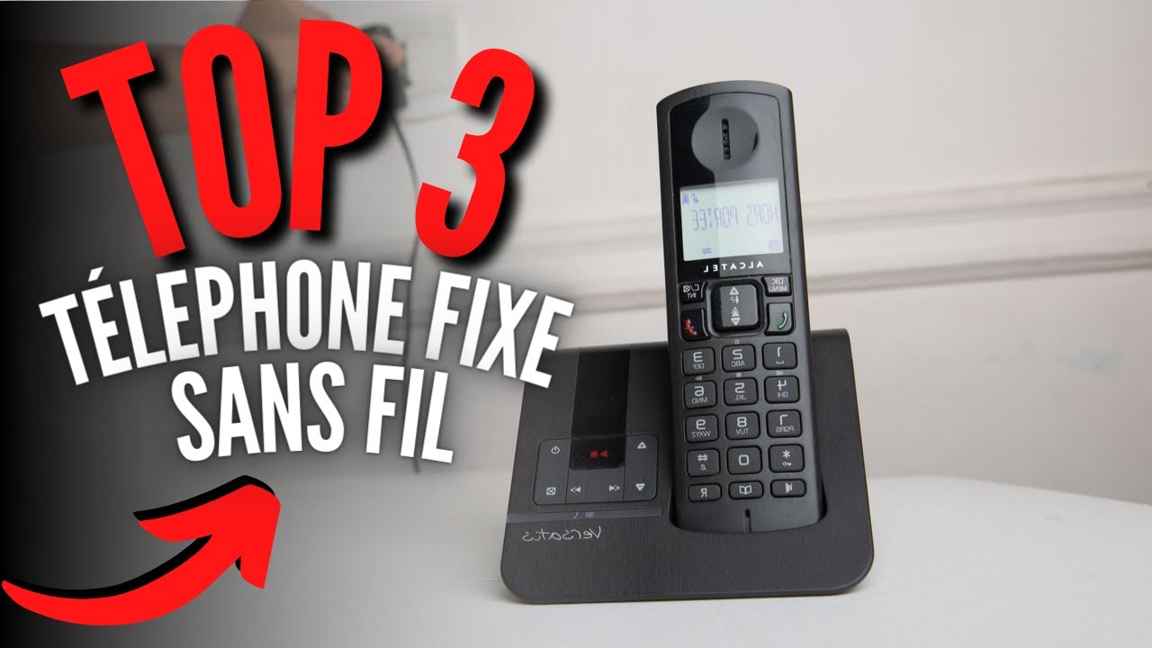 Meilleure Téléphone Fixe Sans Fil 2023 - YouTube