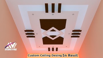 Custom Ceiling Design In Revit Tutorial Urdu Hindi