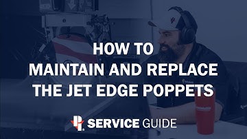 How To Maintain and Replace the Jet Edge Poppets | CNC Sawjet Service