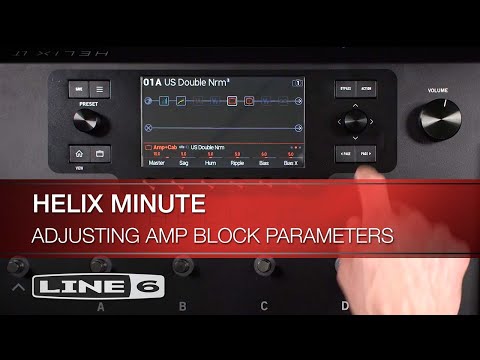 Helix Minute: Adjusting Amp Block Parameters | Line 6