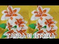 DIY bunga lily dari pelastik TANPA SETRIKA !!/how to make lily flowers from plastic without ironing