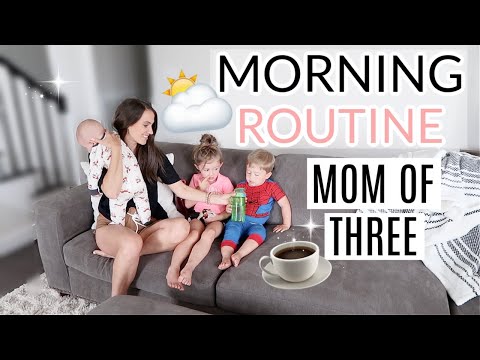 MORNING ROUTINE of a MOM 2021 | MOM OF 3 | MORNING MOTIVATION | Simply Allie