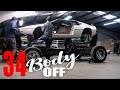 Pulling a Lotus Esprit S2 BODY OFF!    // SOUP Classic Motoring E.34