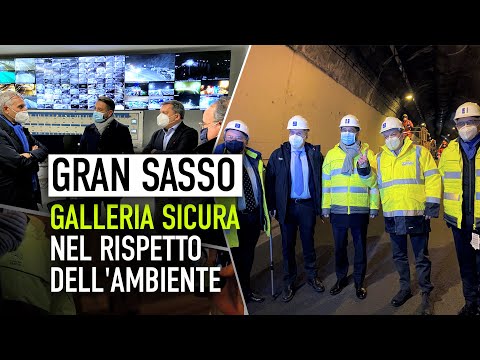 GRAN SASSO: galleria sicura nel rispetto dell'ambiente