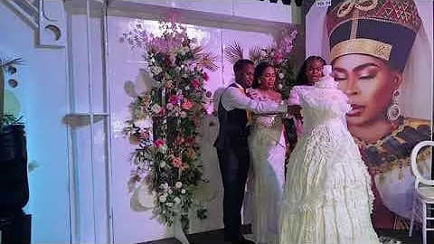 FATHIA UNUSUAL 2022: MOMENT FATHIA WILLIAMS AND HER CHILDREN CUTS HER BIRTHDAY CAKE