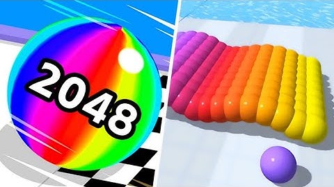 Ball Run 2048 | Canvas Run - All Level Gameplay Android,iOS - NEW APK MEGA UPDATE