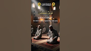 Surah Al-Ma’un with English & Arabic Translation | سورة الماعون مع الترجمة
