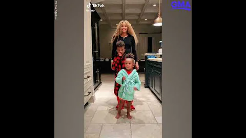 Ciara performs viral TikTok challenge with her entire family