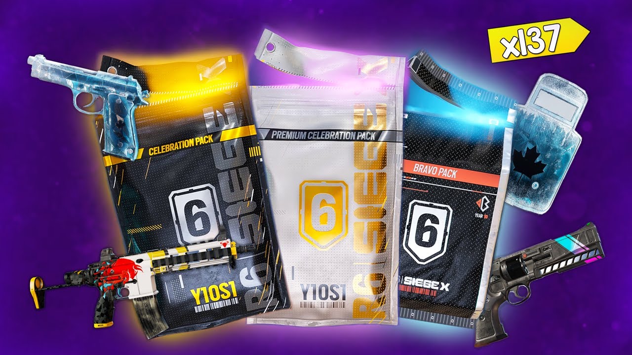 Insanely Lucky Celebration + Bravo Pack Opening in Rainbow Six Siege