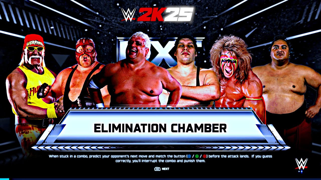 Requested Match - Hogan vs Andre vs Warrior vs Vader vs Dusty vs Yokozuna | Elimination Chamber
