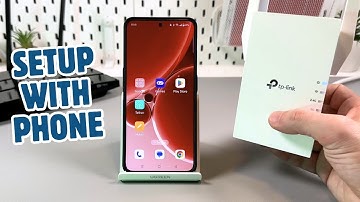 How to Setup TP Link RE705x WiFi Range Extender Using a Smartphone