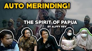 THE SPIRIT OF PAPUA by ALFFY REV - Video Reaksi/reaction - AUTO MERINDING!!!