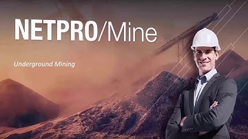 NETPROMine Features - Underground Mining