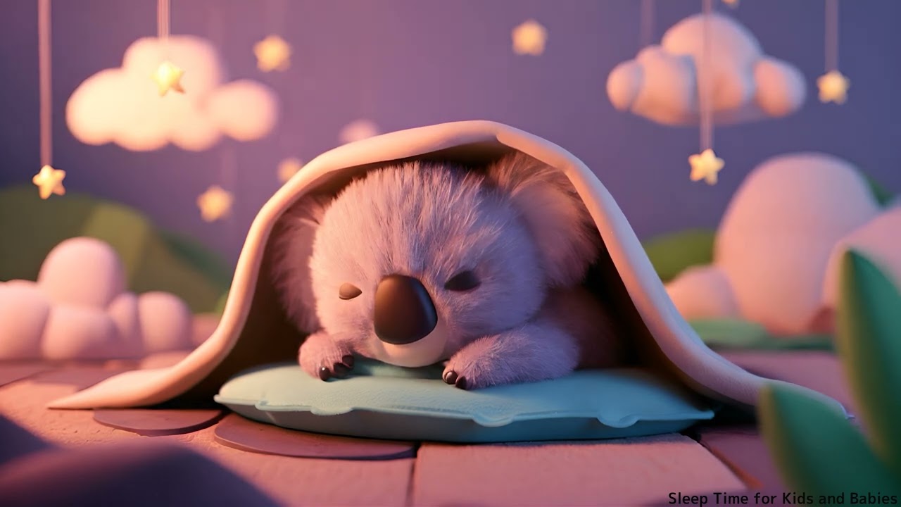 Sleepy Koala Lullaby - Peaceful Bedtime Music for Kids and Babies