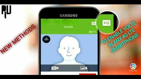 New Methods to enable VoLTE in any 4G LTE Smartphone