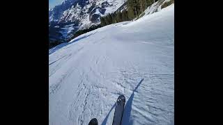 Wagrain Flying Mozart Best Panorama Ski Piste Skiing From The Top To Down