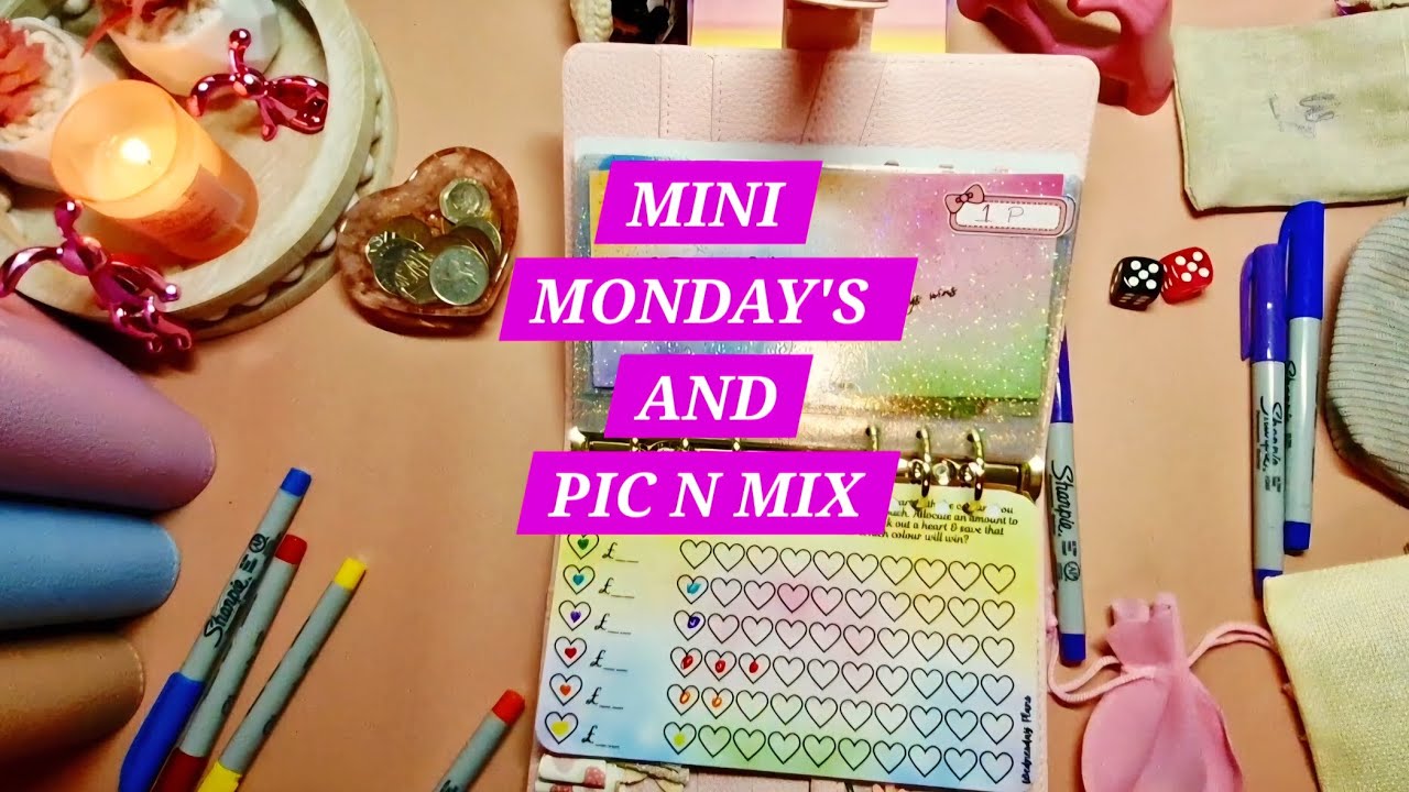 MINI MONDAYS AND STARTING PIC N MIX BINDER