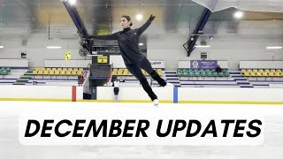 Figure Skating Progress - December 2022 Recap | Adult Figure Skating Journey