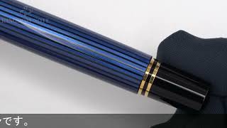 Pelikan ペリカン 万年筆 スーベレーン M600 ブルーストライプ F - YouTube
