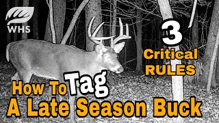 3 Proven Rules For Late Season Deer Hunting