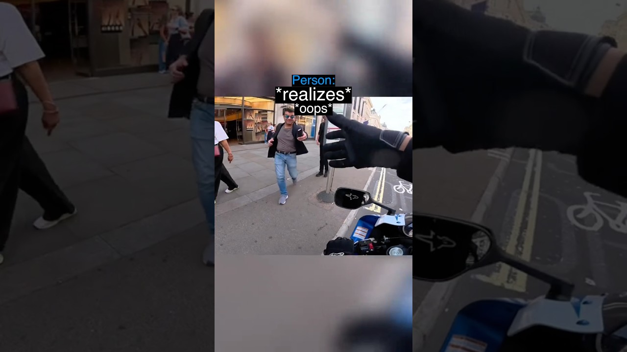Biker Receives Quest 👍