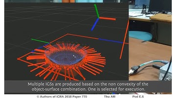 Grasping Flat Objects by Exploiting Non-Convexity of the Object and Support Surface