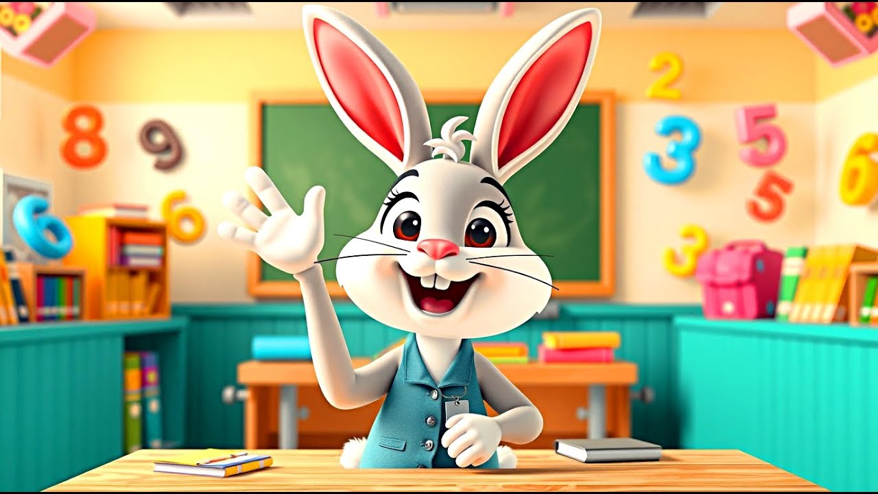 1️⃣2️⃣3️⃣Μαθαίνουμε να μετράμε | Επεισόδιο 1 | 