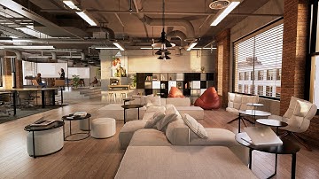 Coworking Space | Interior Animation