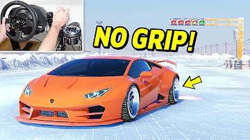 1200HP Lambo on Winter Race Track! - CarX Drift Racing Online