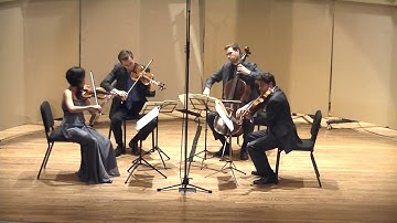 Mendelssohn Quartet No. 4 Op. 44, No. 2 II. Scherzo: Allegro di molto | Tesla Quartet