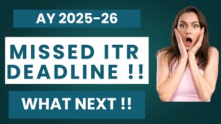 Will You be able to File ITR after Sep 15 - What Happens if a person missed ITR filing deadline 2025