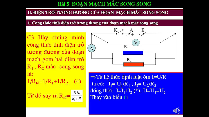 Công thức nào đúng với đoạn mạch mắc nối tiếp