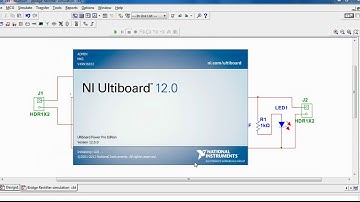 Design PCB for Bridge rectifier Circuit using Multisim