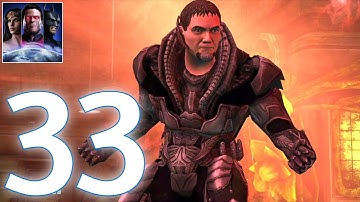 Injustice: Gods Among Us- Gameplay Walkthrough Part- 33 Battle 33 General Zod (Android/iOS)