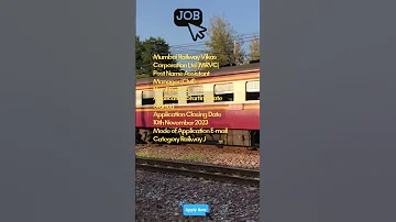 Opportunity Alert 15 Assistant Manager Civil Positions MRVC Mumbai Railway Vikas Corporation 